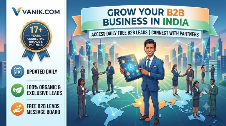 Free B2B Leads From Vanik.com
