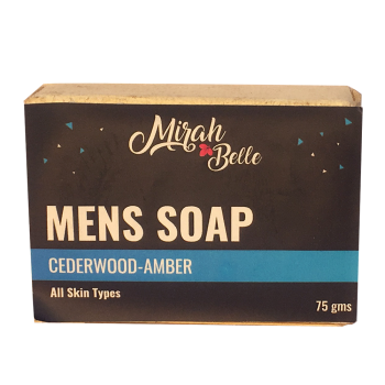 Men Soap Cedarwood - Amber