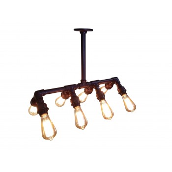 Pendant 8 Bulb Angular