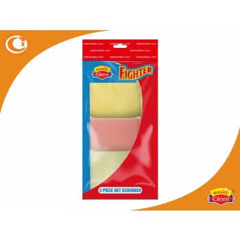 Fighter Scrubber Pack of 3 - Magic Cleen