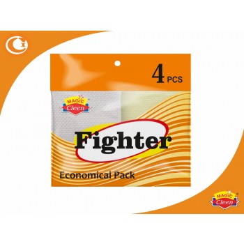 Fighter Scrubber Pad Pack of 4 – Magic Cleen