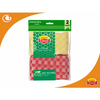 Xtreame Bamboo Scourer Pads Pack of 2 - Magic Cleen