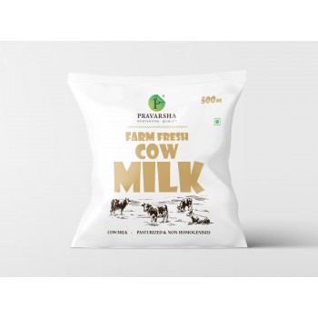 Pravarsha Farm Fresh Milk - Cow Milk - Non Homogenised