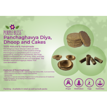 Panchaghavya Diya, Dhoop and Cakes