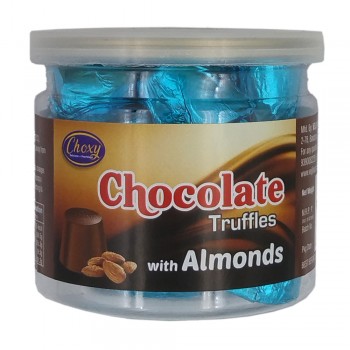 Chocolate Truffles with Almonds