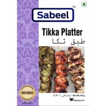 Sabeel Tikka Platter