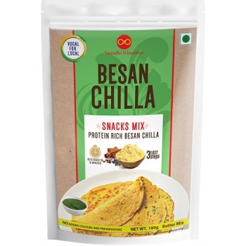 BESAN CHILLA (SNACKS MIX) 180 GM