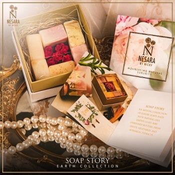SOAP STORY ~ Artisan collection of 7 luxury soaps ~ 400GM