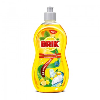 Brik Concentrated Dishwash Liquid - 250 ML