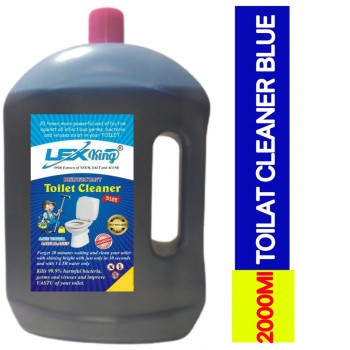 Lexking Disinfectant Toilet Cleaner Blue GEL Liquid. Effective upto 48 Hours after use (2000 ML)