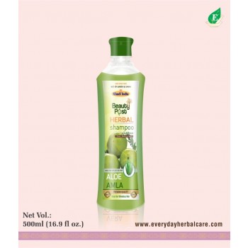 Herbal Shampoo With Conditioner Aloe Amla