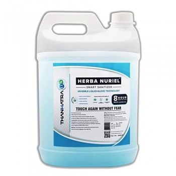 Thanmatra Life Herba Nuriel 8 Hours Protection Smart Sanitizer- 5L