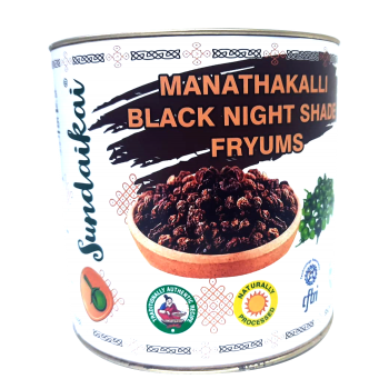 MANATHAKALLI - BLACK NIGHT SHADE FRYUMS