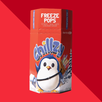 CHILLZY FREEZE POPS – RED BOX