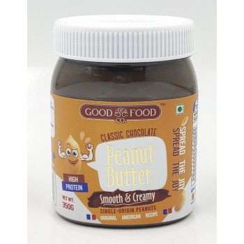 Good Food Co. Peanut Butter - Classic Chocolate Smooth & Creamy