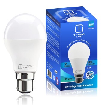18 Watt TITANO LED Primal Bulb CW B22