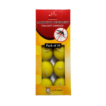 Mosquito Repellent Tealight Candles pack of 10