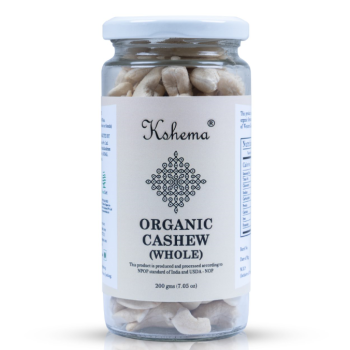Kshema Organic Cashew ( Whole ) - 200 Gms
