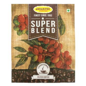 Super Blend 90% Coffee, 10% Chicory By Jayanthi Coffee