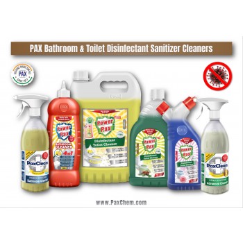 PaxChem Bathroom & Toilet Disinfectant Sanitizer Cleaners Range