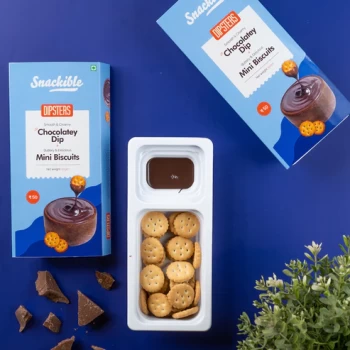 Chocolatey Dip with Mini Biscuits