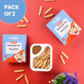 Biscuit Sticks with Butterscotch Dip