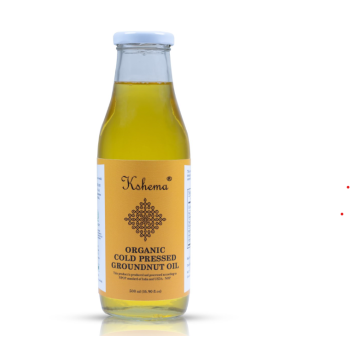 Kshema Cold Pressed Ground Nut Oil - 500 ML
