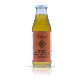 Kshema Organic Cold Pressed Sesame Oil - 500 ml