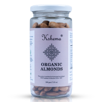 Kshema Organic Almonds - 200 Gms